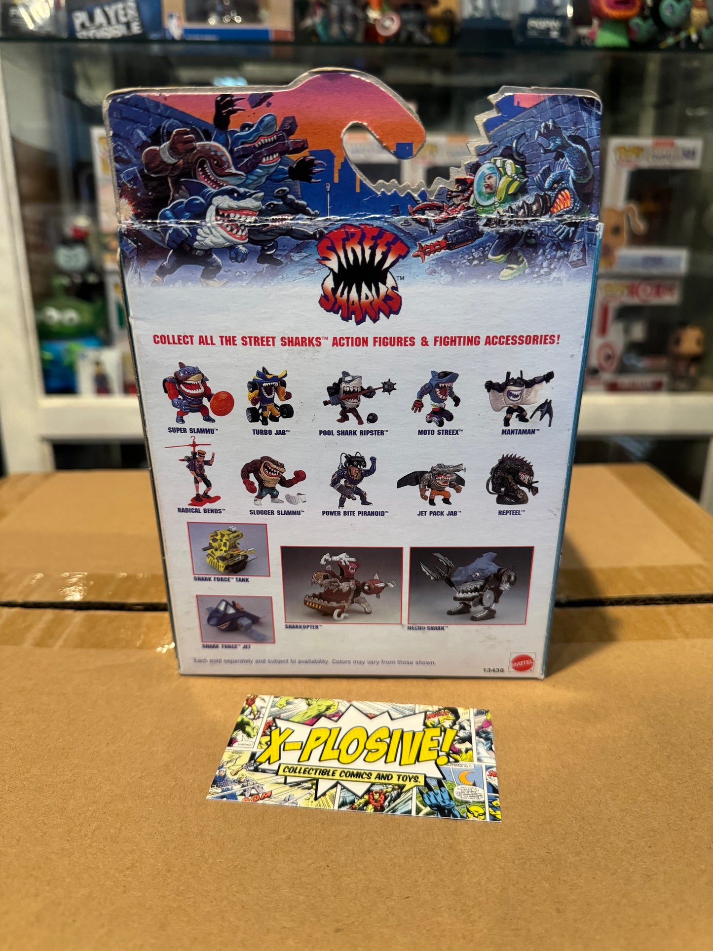 Original 1995 Mattel street sharks Rox