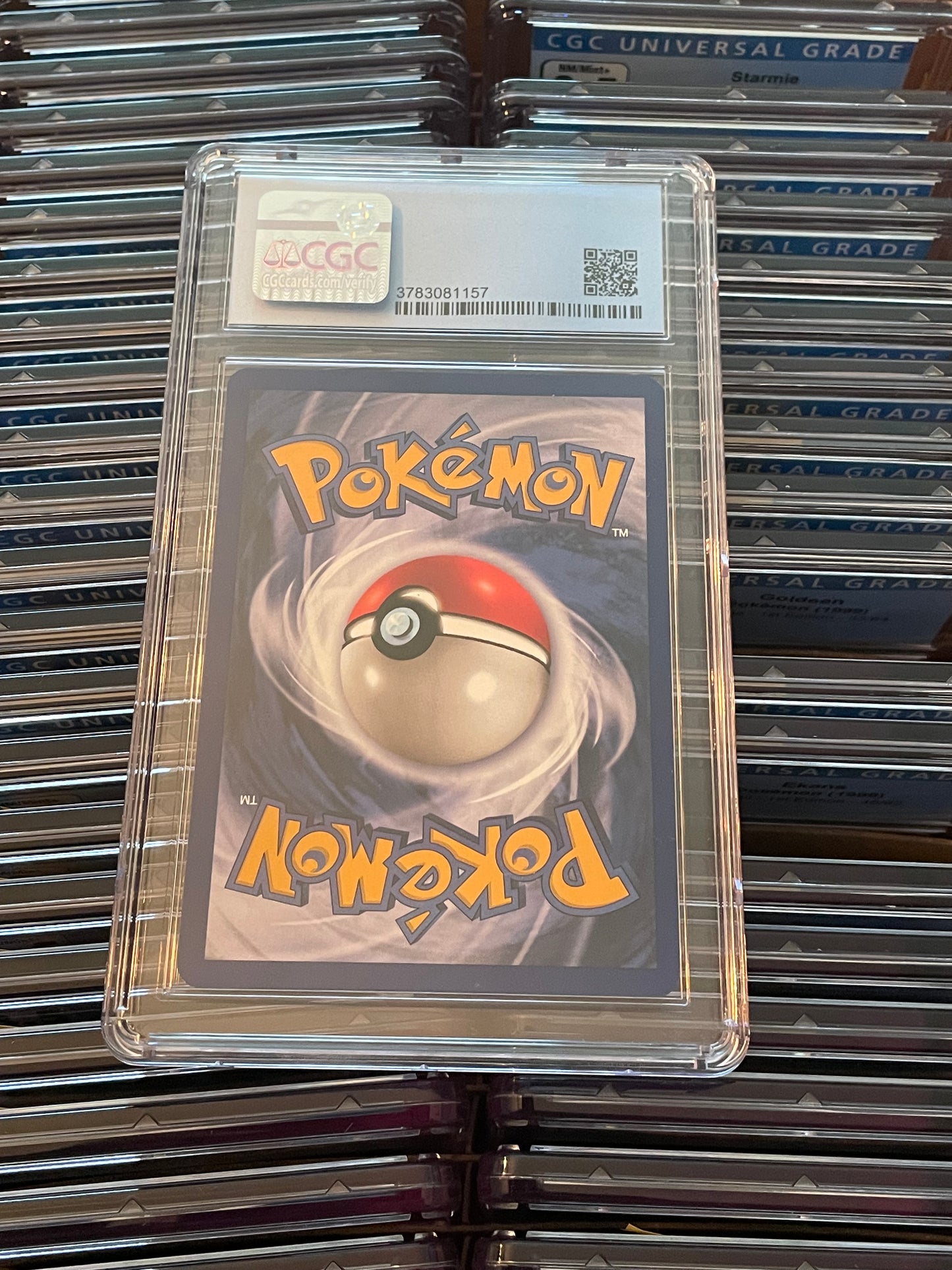 Geodude Fossil 1st Edition 47/62 Pokémon (1999) CGC 9