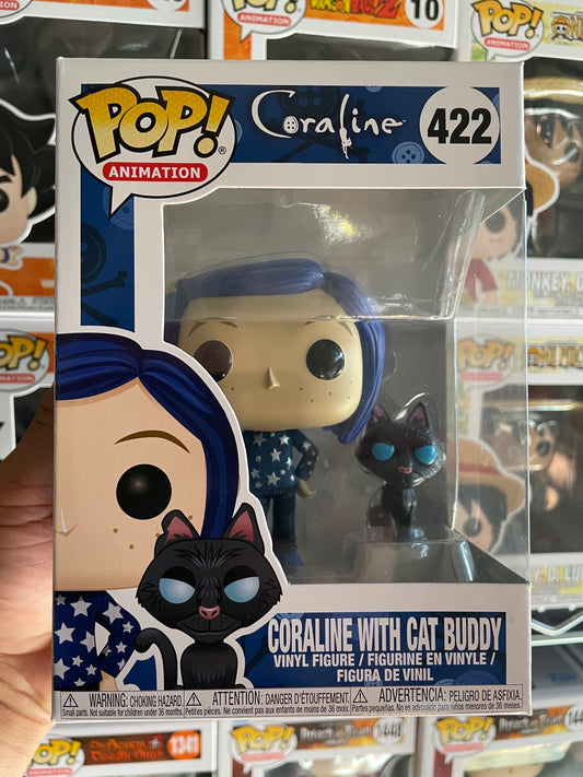 Coraline with Cat Buddy Funko Pop #422