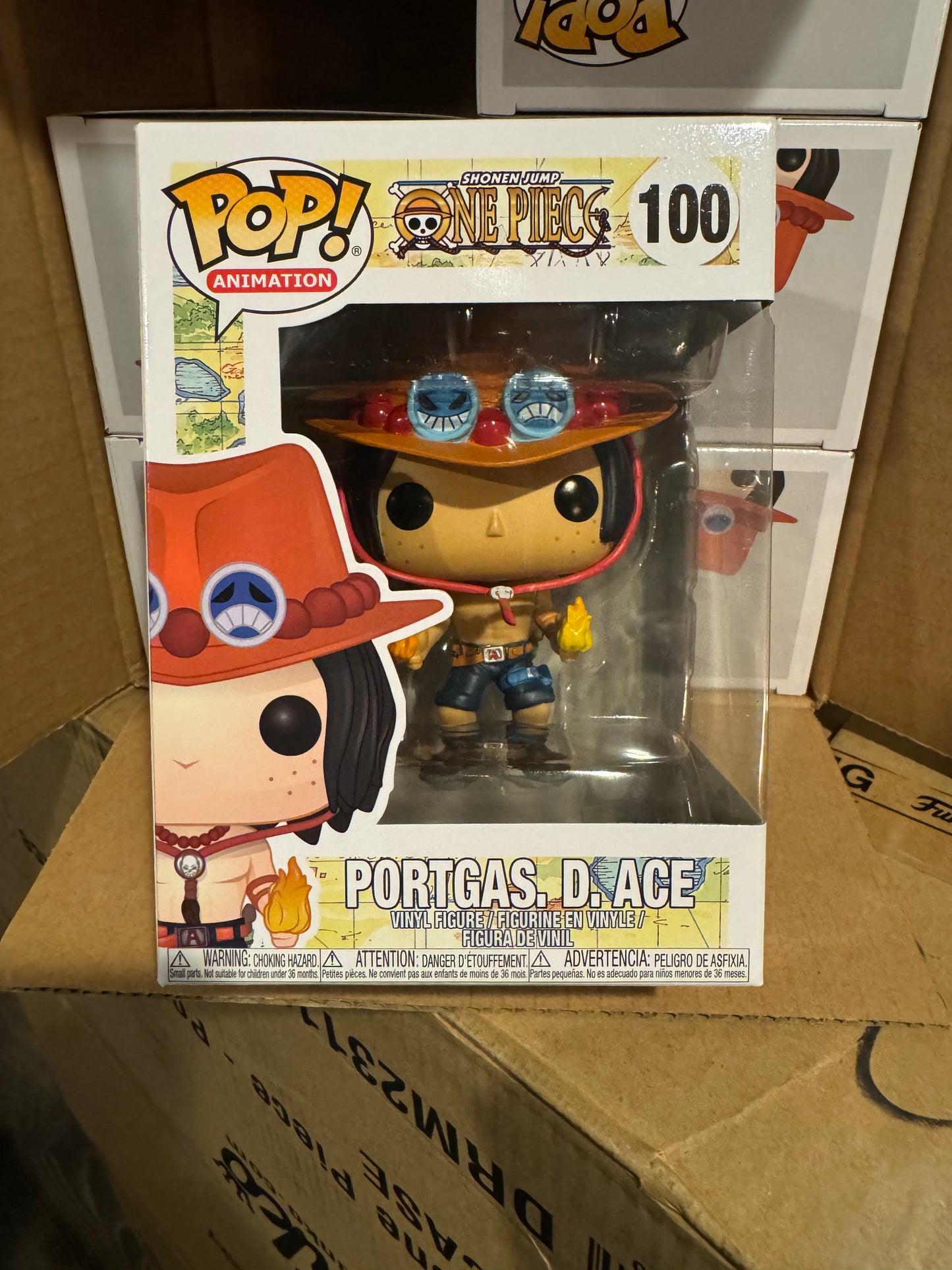 Portgas D. Ace Funko Pop #100 One Piece Anime