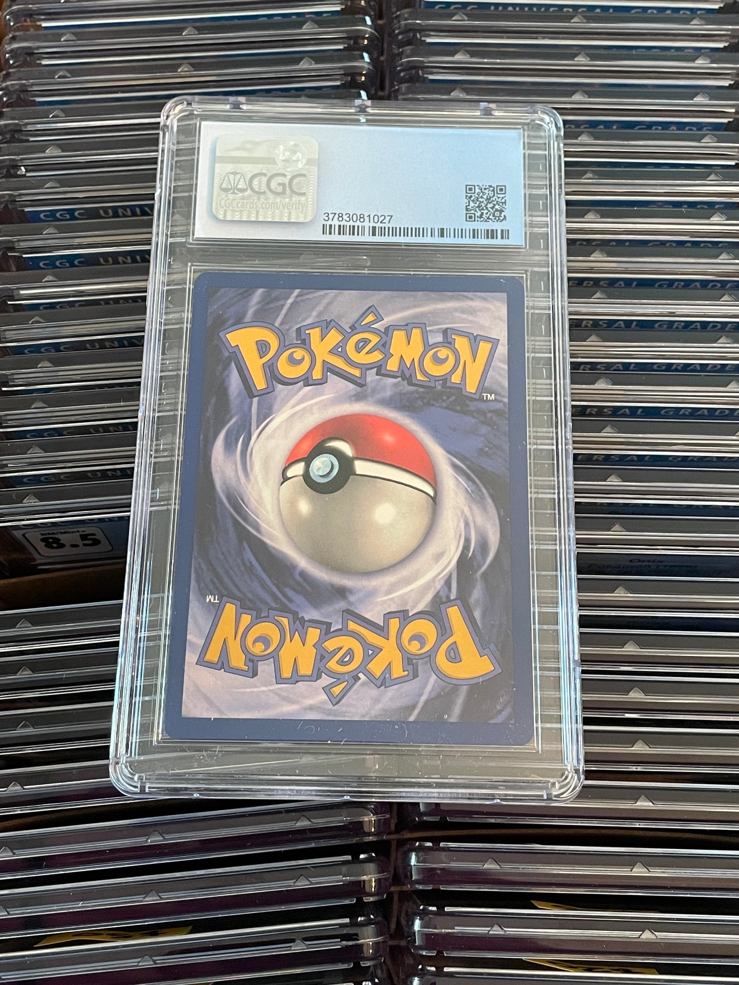 Exeggcute Jungle 1st Edition 52/65 Pokémon (1999) CGC 8.5