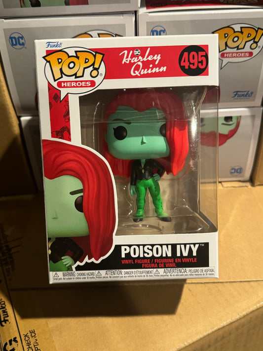 Poison Ivy Funko Pop #495 Harley Quinn DC Comics