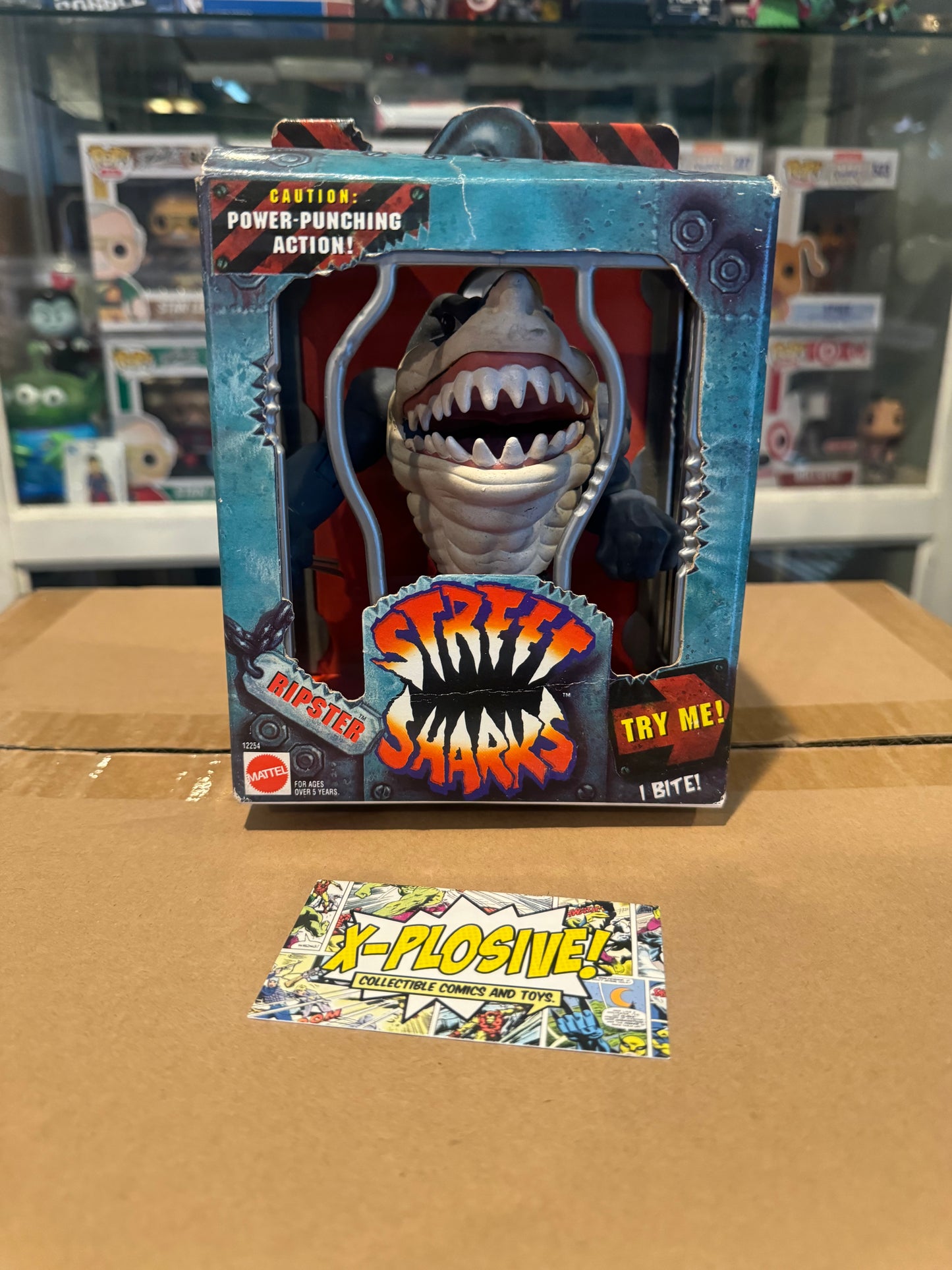 MATTEL Street Sharks Ripster Original 1994 Action Figure