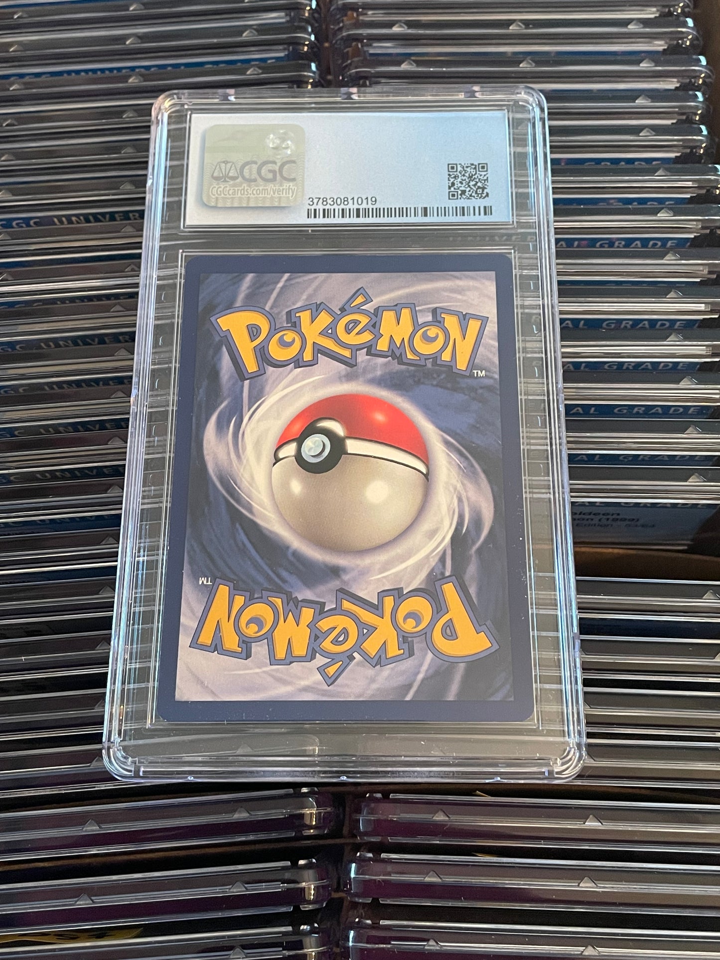 Onix Base Set 1st Edition 56/102 Shadowless Pokémon (1999) Cgc 8.5