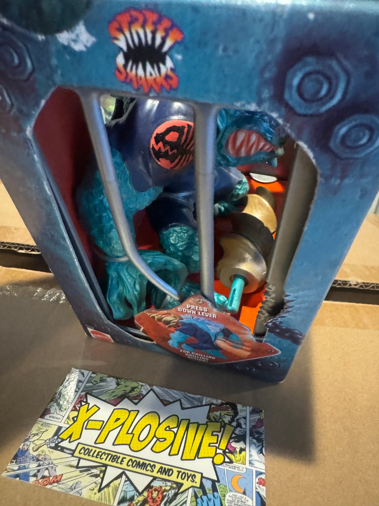 MATTEL Street Sharks Slash Original 1994 Action Figure