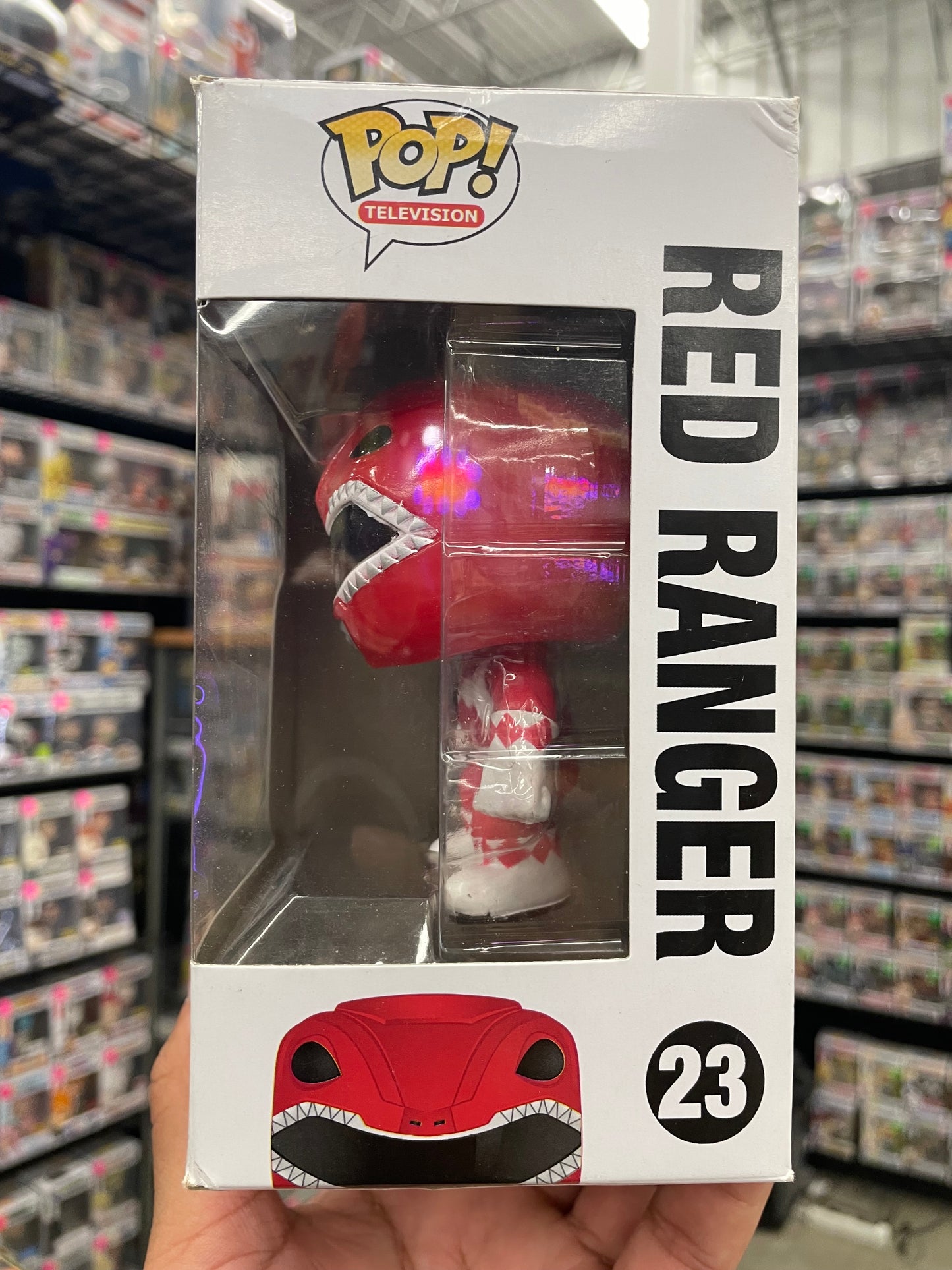 Red Ranger Funko Pop #23 Mighty Morphin Power Rangers Vaulted