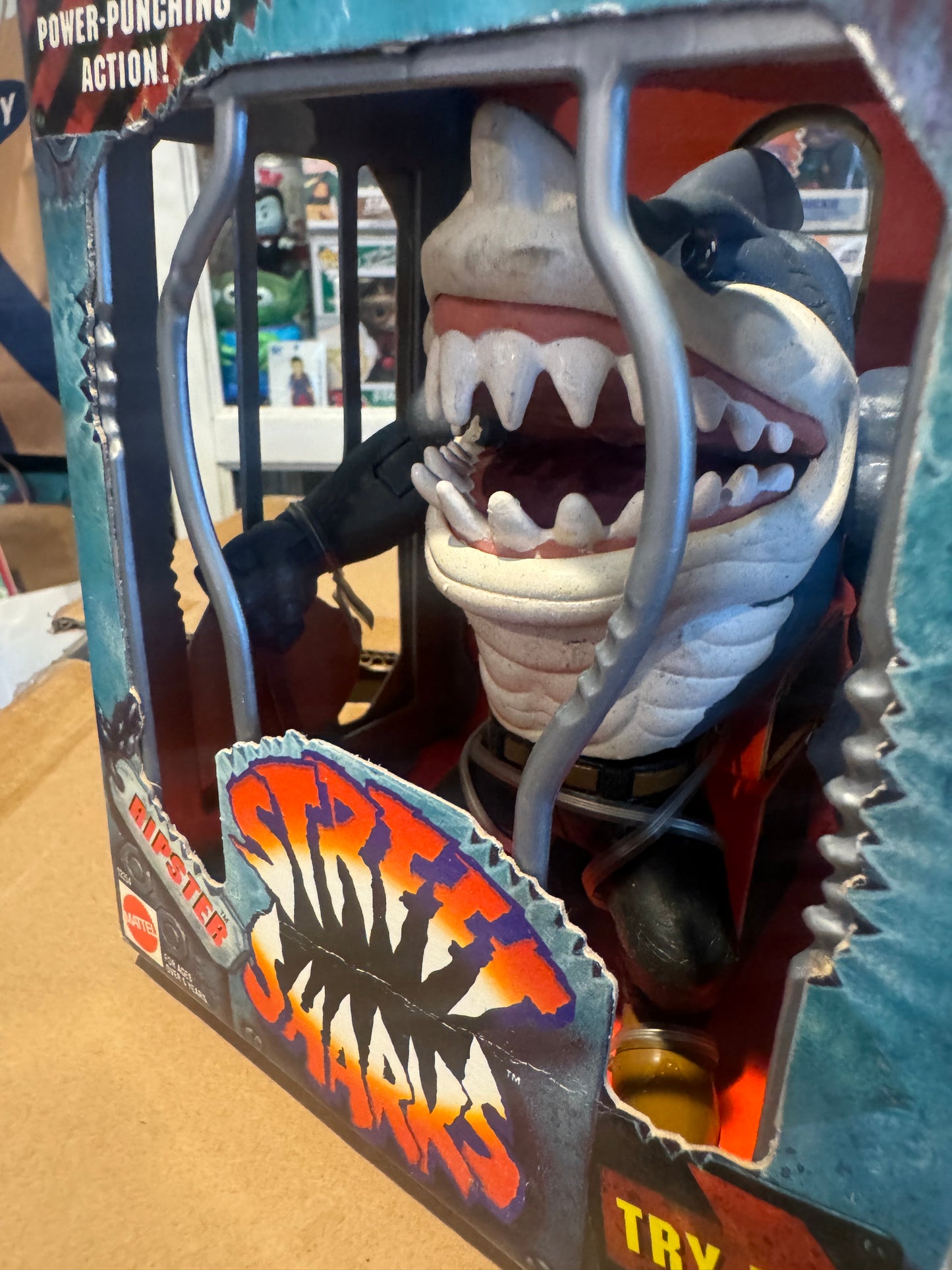 MATTEL Street Sharks Ripster Original 1994 Action Figure