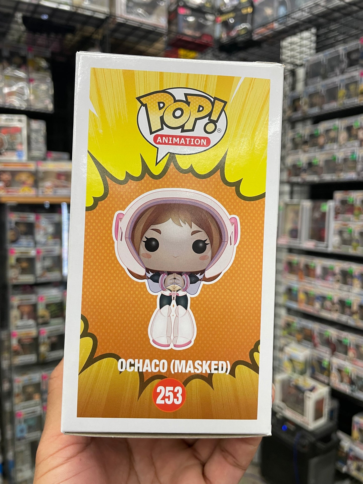 Ochaco Masked Funko Pop #253 SDCC2017 Exclusive My Hero Academia Vaulted