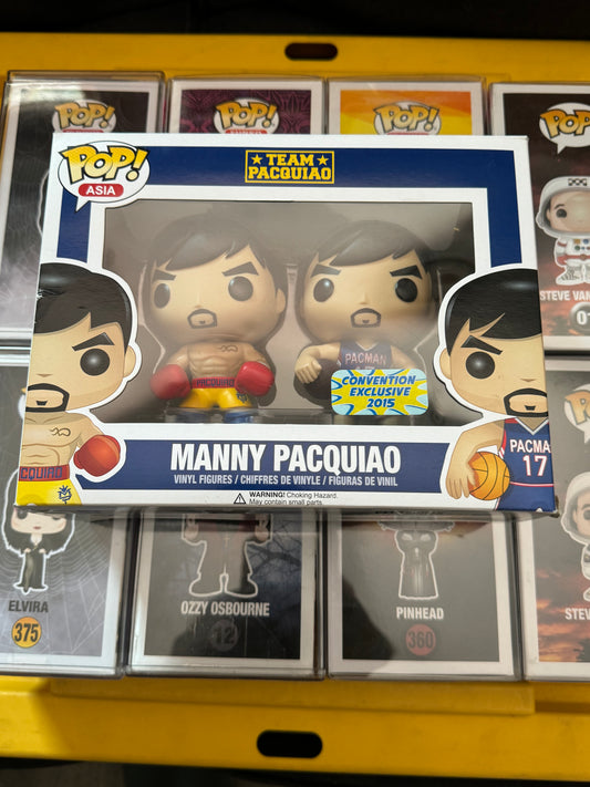 Manny Pacquiao Funko Pop 2015 Convention Exclusive DAMAGE