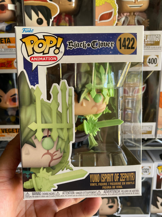 Yuno (spirt of Zephyr) Funko Pop#1422 Black Clover