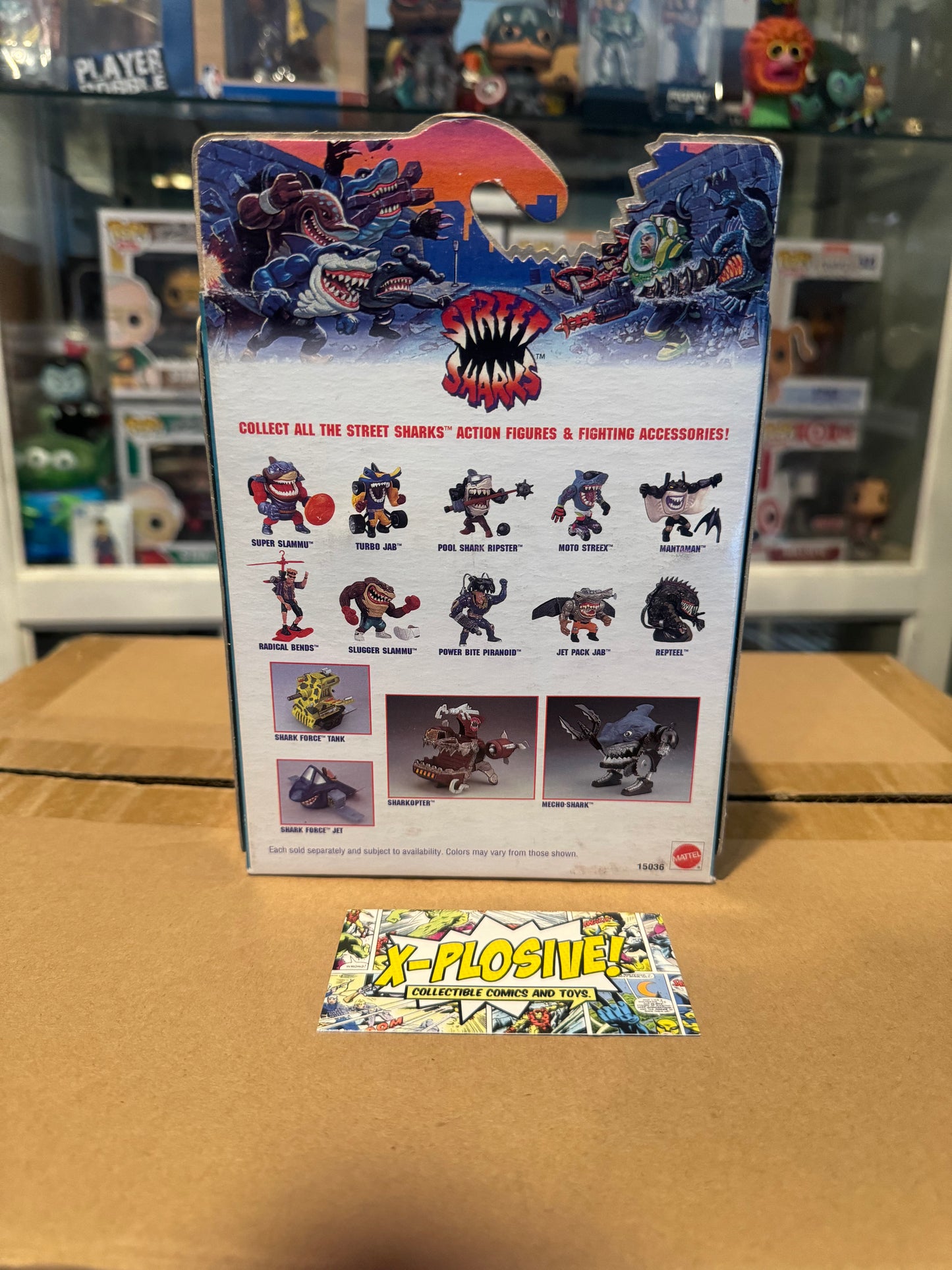 Original 1995 Mattel street sharks Mantaman