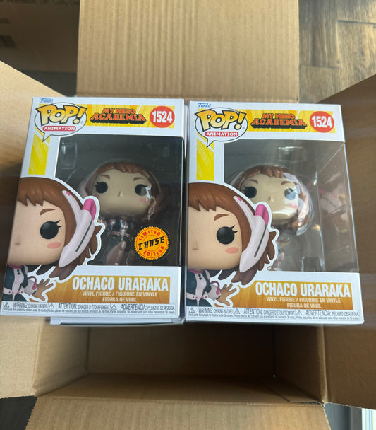 Ochaco Uraraka Funko Pop #1524 Chase Bundle My hero academia