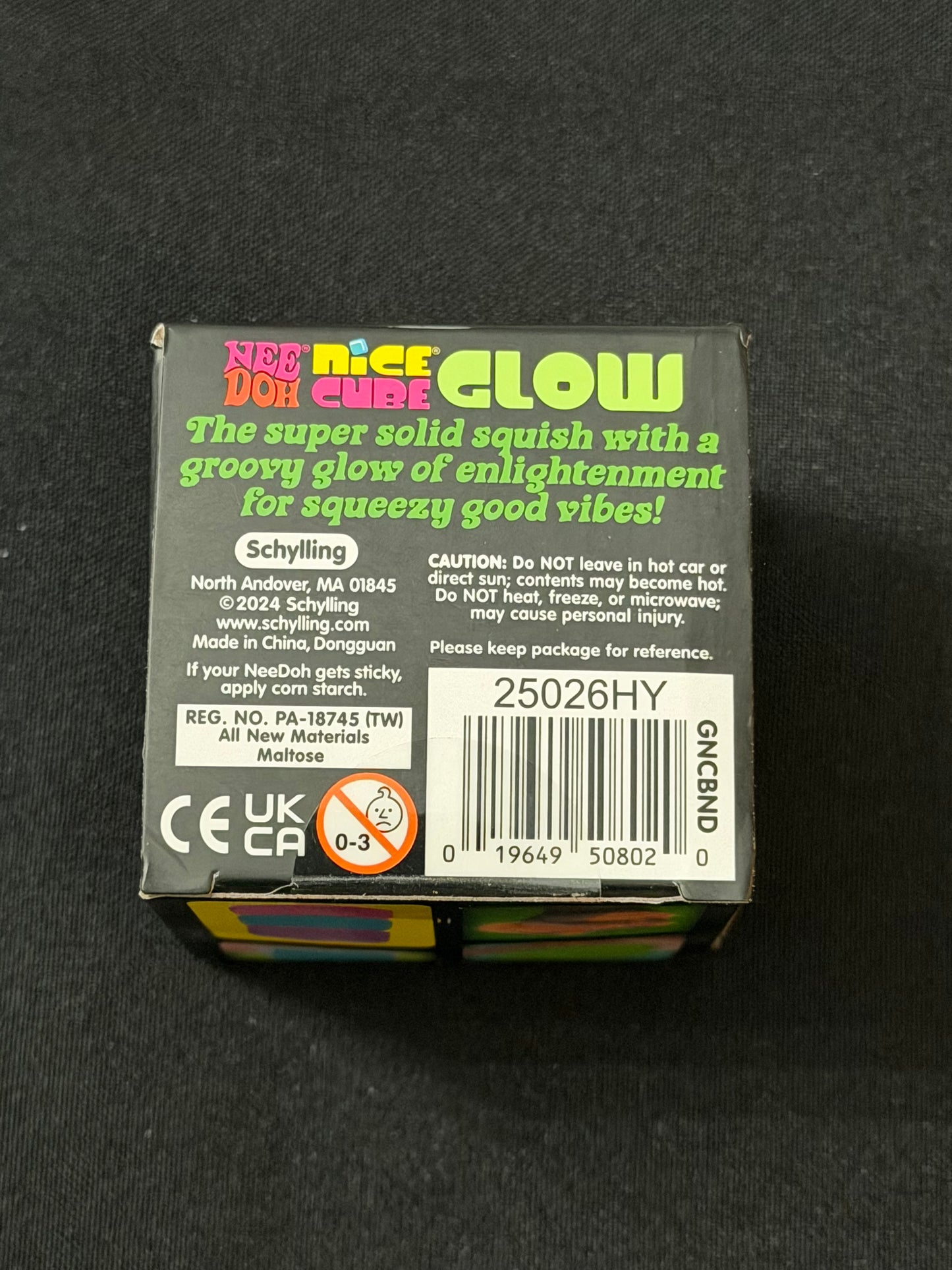NEEDOH NICE CUBE GLOW (PURPLE)