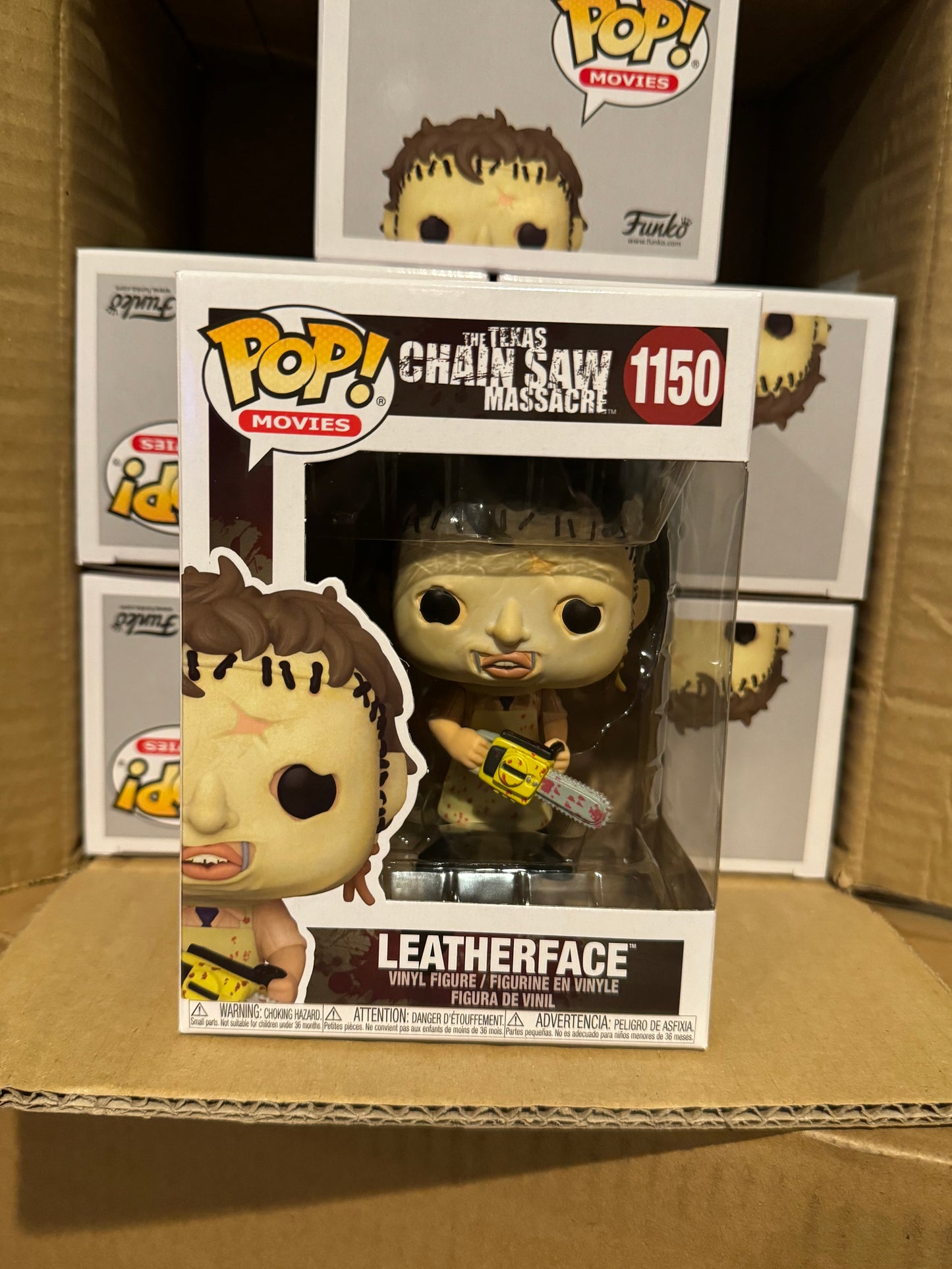 Leatherface Funko Pop #1150 The Chain Saw Massacre Horror