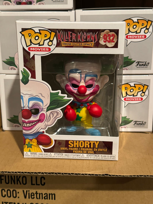 Shorty Funko Pop #932 Killer Klowns From Outer Space Horror