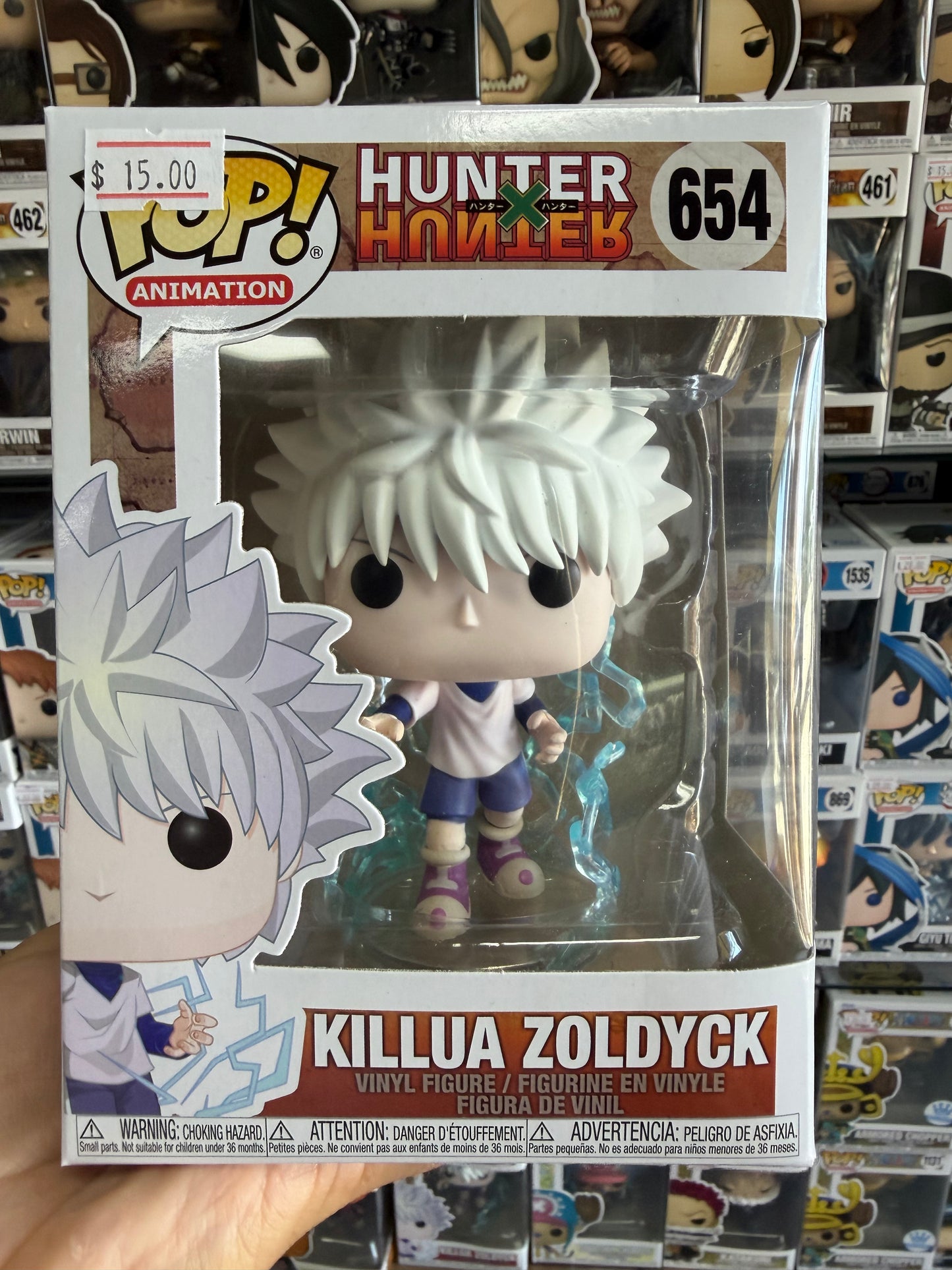Killua Zoldyck Funko Pop #654 Hunter x Hunter Anime