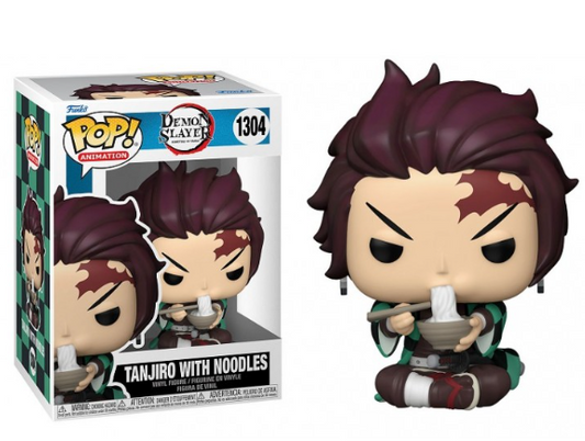 Tanjiro with Noodles Funko Pop #1304 Demon Slayer