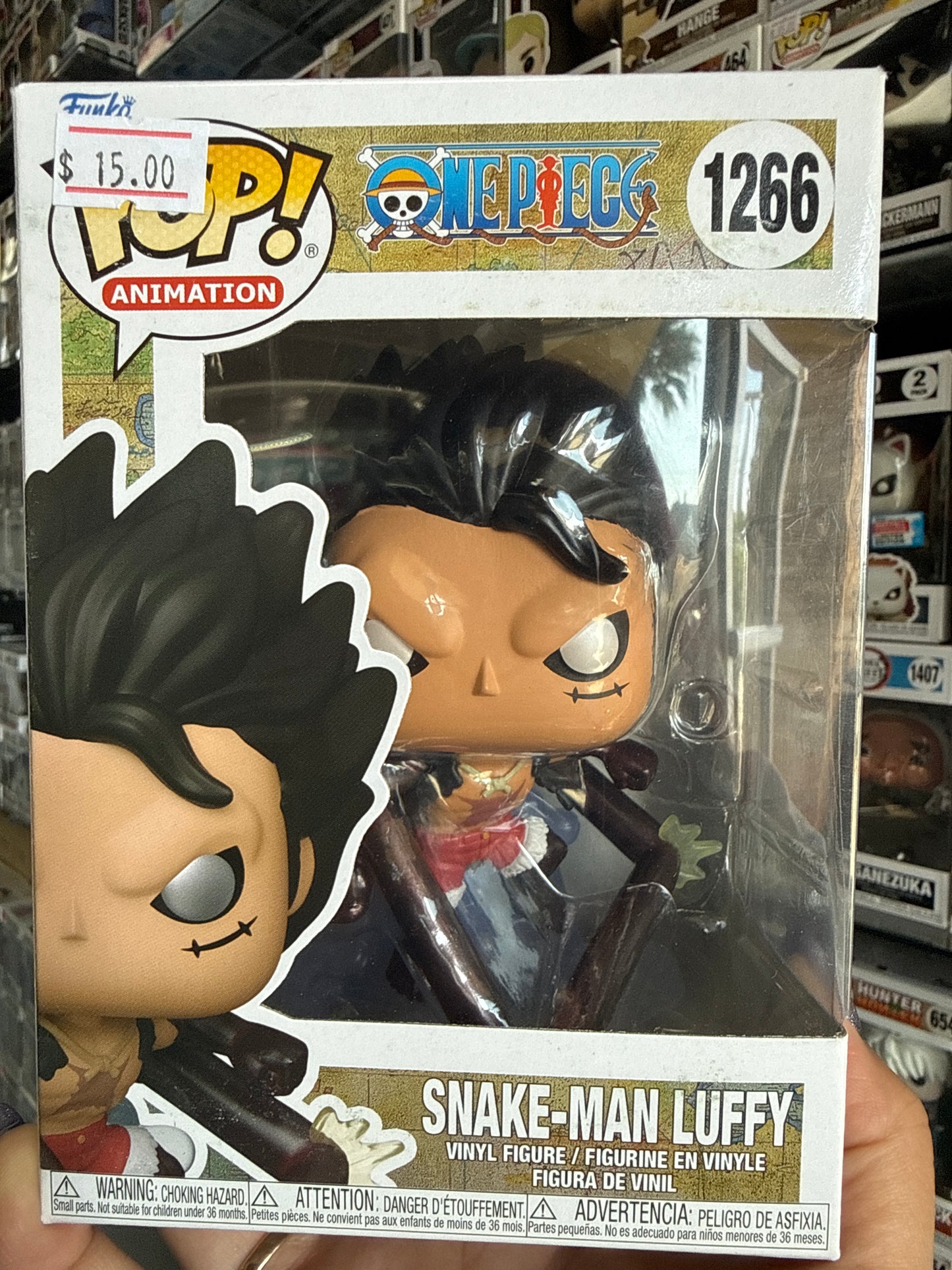 Snake-Man Luffy Funko Pop #1266 One Piece Anime