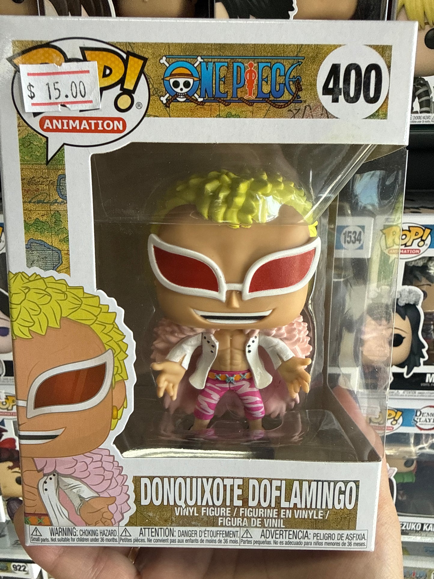 Donquixote Doflamingo Funko Pop #400 One Piece Anime